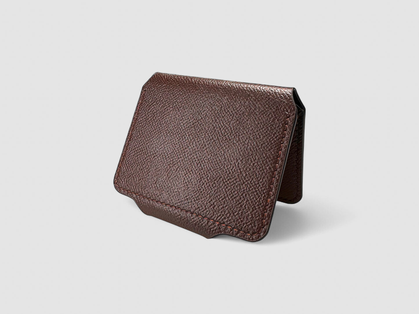 Mocha Luxe Envelope Card Holder