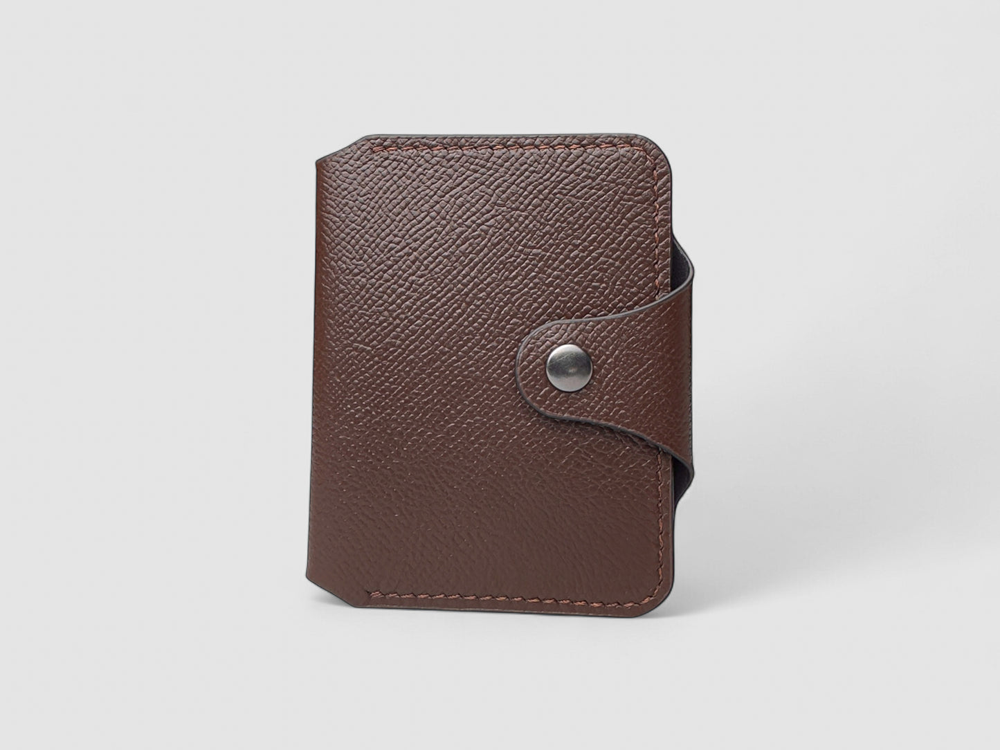 Mocha Luxe Envelope Card Holder