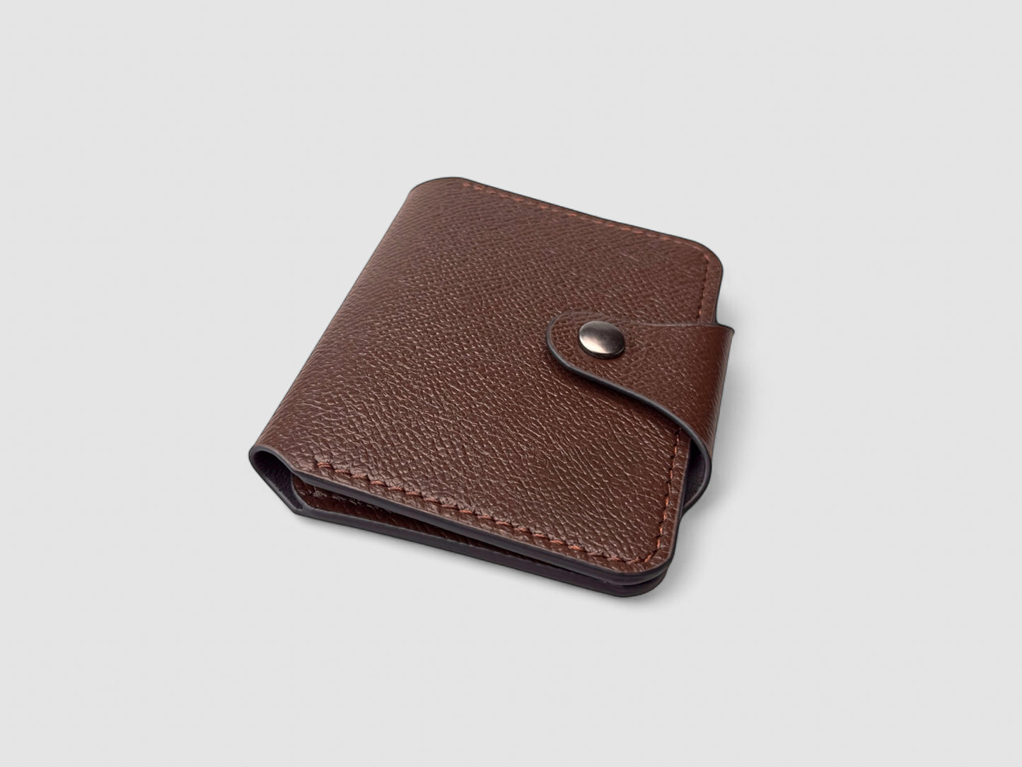 Mocha Luxe Envelope Card Holder