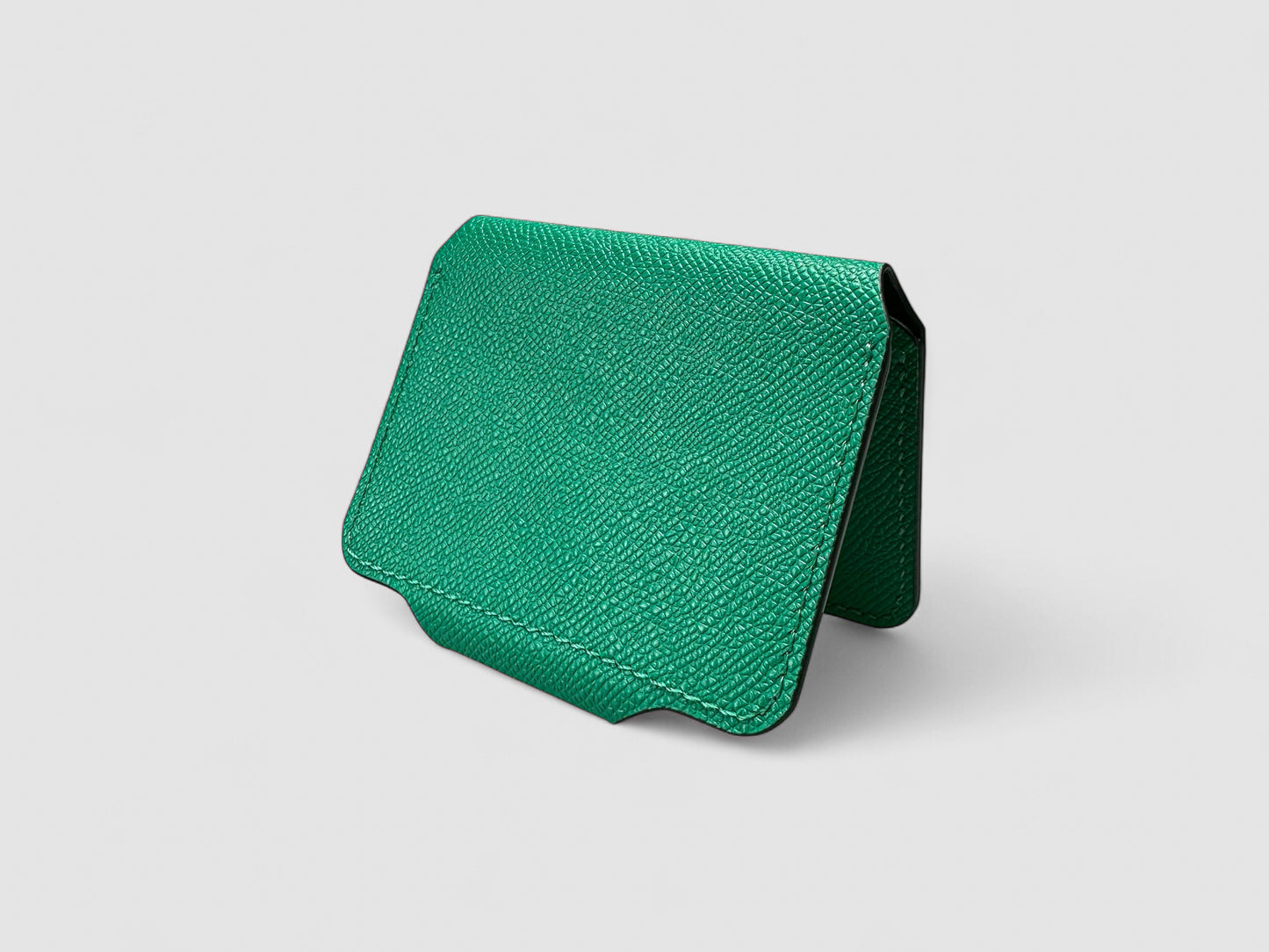 Emerald Luxe Envelope Card Holder