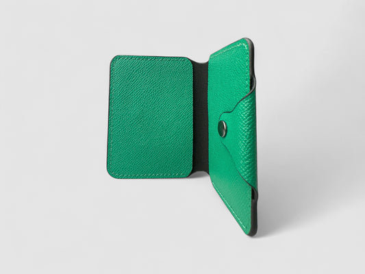 Emerald Luxe Envelope Card Holder