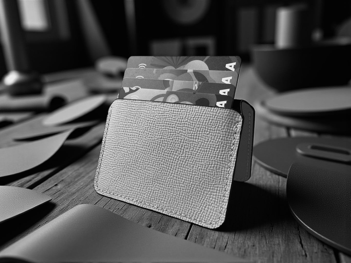 Amethyst Luxe Envelope Card Holder