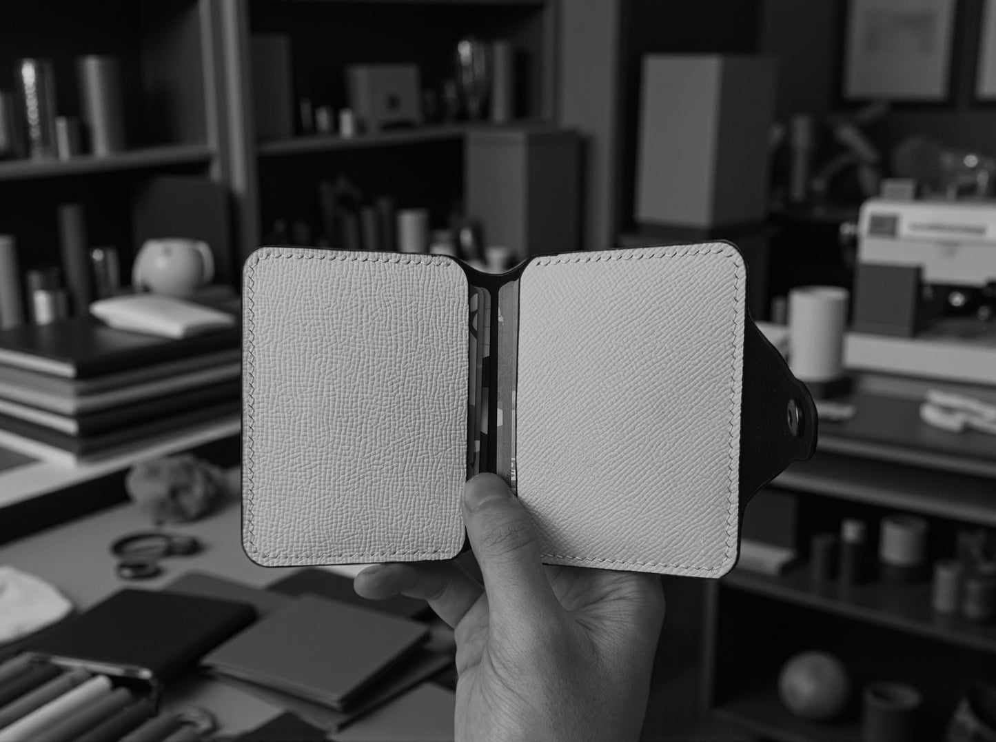 Amethyst Luxe Envelope Card Holder