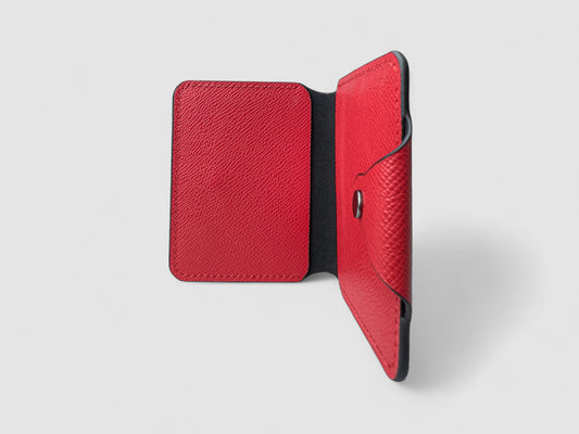 Crimson Luxe Envelope Card Holder
