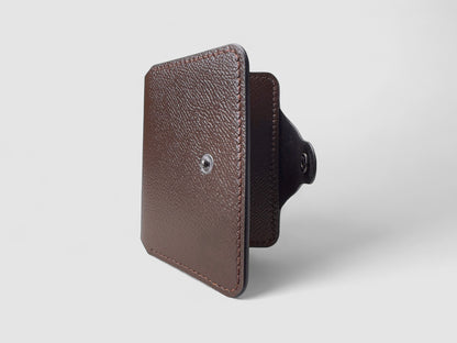 Mocha Luxe Envelope Card Holder