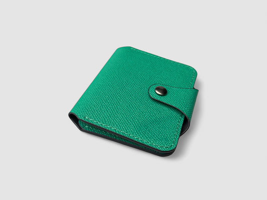 Emerald Luxe Envelope Card Holder