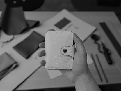 Mocha Luxe Envelope Card Holder